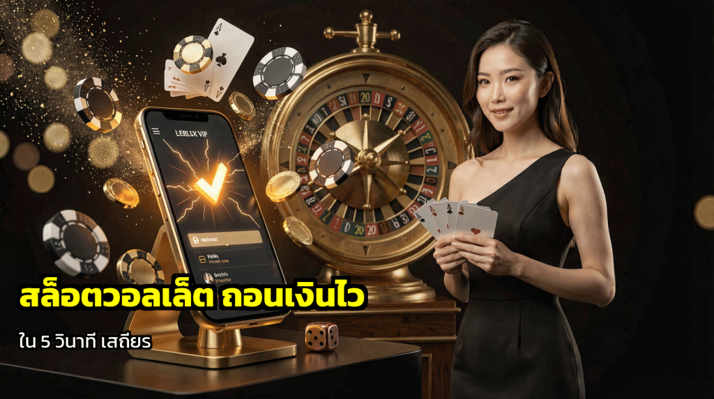 สล็อตวอเลทถอนเงินไว