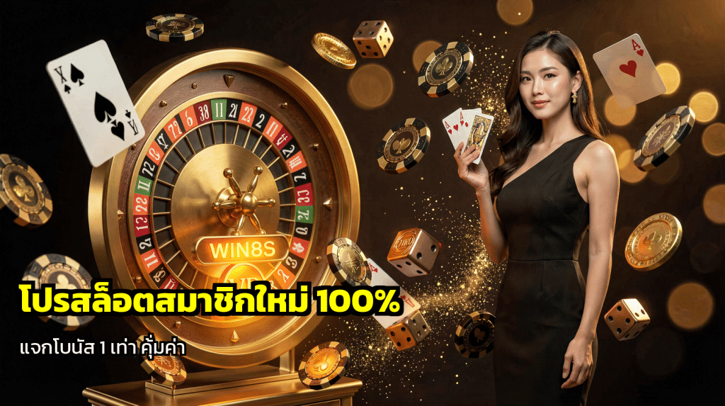 โปรสล็อตสมาชิกใหม่ 100%